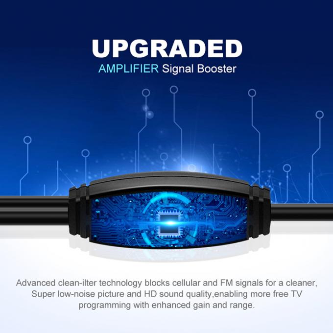 Antena de TV interior digital fina del nuevo del diseño 8 papel aéreo HD LED de los colores LED TV
