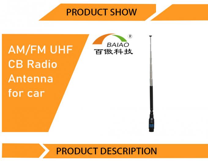 Frecuencia ultraelevada de radio bidireccional 144 430MHz Ham Radio Antenna del VHF con el poder máximo 10W y el conector BNC
