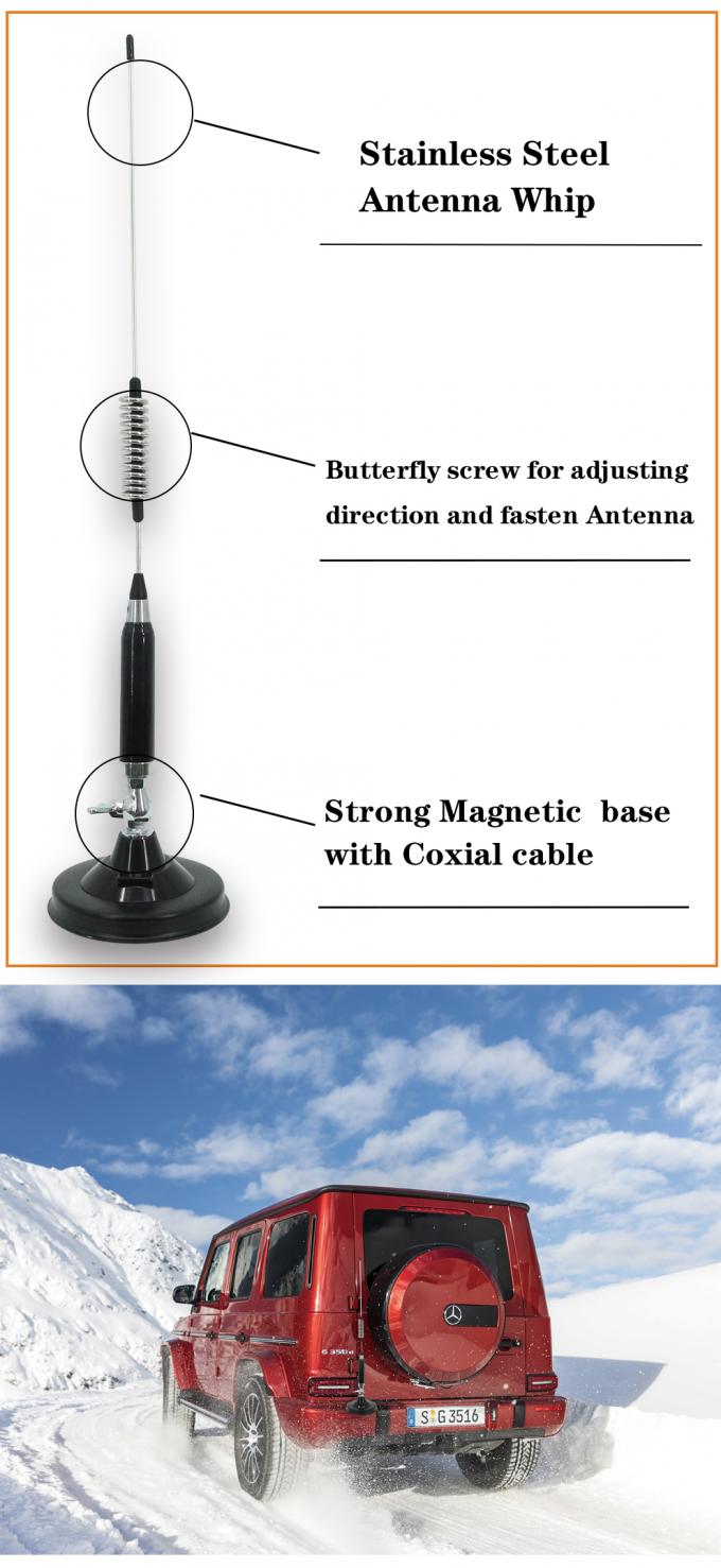 Antena baja magnética de los CB de la calidad 27Mhz de la altura al aire libre
