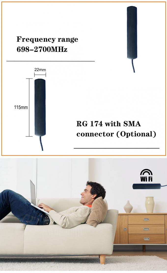 Aumentador de presión móvil largo de la señal de Digitaces GPS G/M 3G 4G Lte de la alta ganancia de la gama con la antena