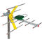 Unidades al aire libre de la antena 10dBi cinco de Yagi del T2 de Dvb de la resistencia a las inclemencias del tiempo