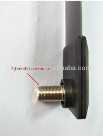 Frecuencia ultraelevada del VHF del hogar 75 antena interior de la antena de TV 2-23dBi Dvb T del ohmio 5