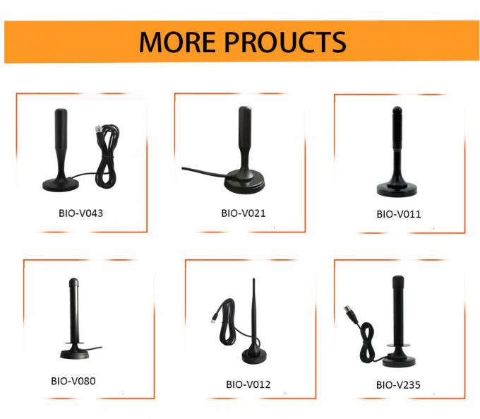 120 antena de TV de la frecuencia ultraelevada TVAD Digitaces del cable coaxil de la polarización linear de las antenas de TV de Miles High Gain 10
