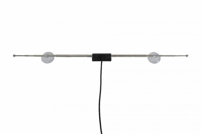 5 telescópicos - 28dBi antena del coche TV WiFi con chupar el disco 1