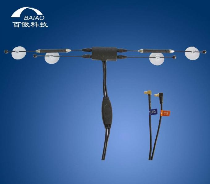 5 telescópicos - 28dBi antena del coche TV WiFi con chupar el disco 4