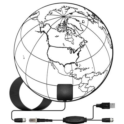 Antena al aire libre interior global 20dB de Digitaces TVAD impedancia de 75 ohmios