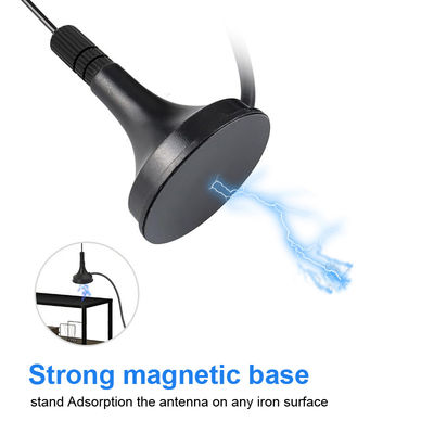 WiFi 2.4GHz 5GHz 5.8GHz Antenna de base magnética para cámara de seguridad de video inalámbrico