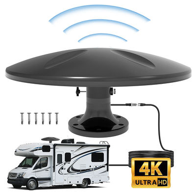 Televisión inteligente con señal de recepción aérea de 360 grados para camping, camper digital, autocaravana, camión, antena de viaje, TV RV, antena HDTV