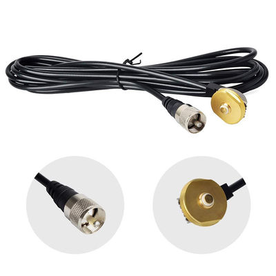 UHF universal señal de antena de automóvil G58 Cable coaxial NMO Antena y montaje NMO para camión Transmisor de radio móvil de automóvil