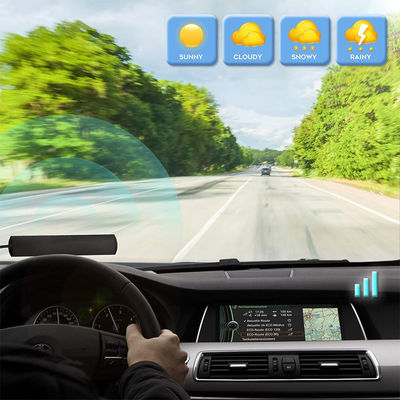 DIN Plug Adhesive Patch Automóvil Auto oculto AM FM Radio Antenna para el vehículo Camión Unidad de receptor estéreo