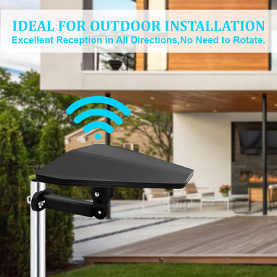 Nueva venta de antena de televisión al aire libre 8K 4K 1080P soporta 160 millas de alcance antena de televisión digital para TV inteligente canales locales gratuitos