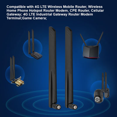 Alta ganancia 12dbi 5g antena sma Bendable 600-6000Mhz transmitir señales estables Omni 5G Antena para router móvil inalámbrico