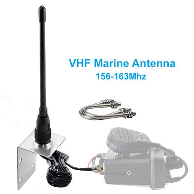 Antennas marinas de alta frecuencia VHF aéreas 156-163Mhz Antennas de walkie-talkie para botes Pontoon Velero Yacht Radios marinas