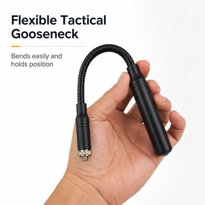 Antena Táctica Boomerang, Banda Dual 144/430MHz Antena Portátil de Radioaficionado con Interfaz SMA Opcional