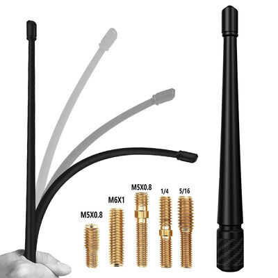Antenna de radio de camioneta de recolección de caucho CB universal optimizada Reemplazo con rango de frecuencia de 7-50MHz Antenna de automóvil premium de ganancia de 5dBi