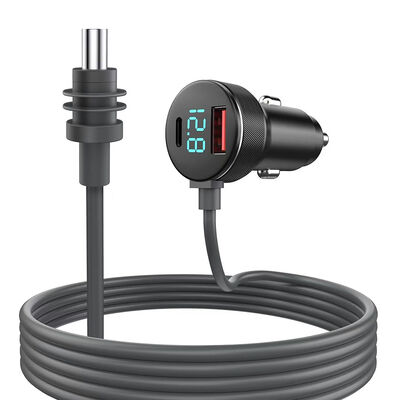 Starlink Mini Reemplazo de cable coaxial 12V de corriente continua de barril Jack cable grueso Fuente de alimentación estable para actividades de campamento al aire libre