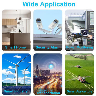 426MHz Omni-direccional de pegamento de la antena del palo ajustable 50 Ohm Rod Aerial para el hogar inteligente Alarma de seguridad Equipo IoT