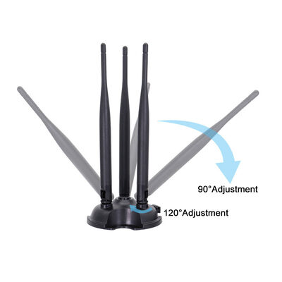 Antena WiFi omnidireccional de alta ganancia de doble banda 2.4G 5.8G, antena omnidireccional de 8dBi para enrutador WiFi y tarjeta de red inalámbrica