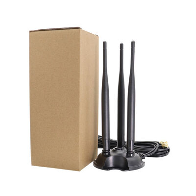 Antena WiFi omnidireccional de alta ganancia de doble banda 2.4G 5.8G, antena omnidireccional de 8dBi para enrutador WiFi y tarjeta de red inalámbrica