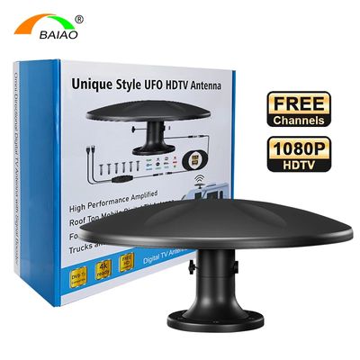 Antenna de televisión digital interior con fuente de alimentación DC 5V para una calidad de imagen excepcional