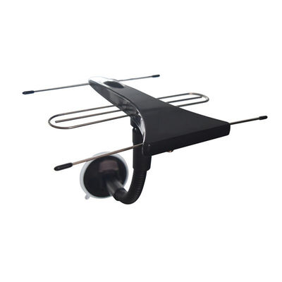 Alta ganancia 75 antena interior al aire libre de Yagi Digitaces TVAD del vhf del vhf Dvbt2 Digitaces de la frecuencia ultraelevada de Fm del ohmio